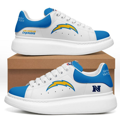 [SPECIAL OFFER] NEW CUSTOMIZED NFL09 LAC LOS ANGELES CHARGERS MCQUEEN SHOES