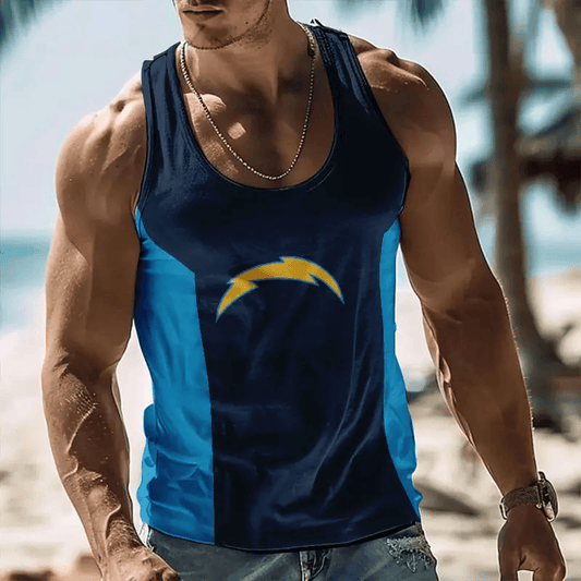 [SPECIAL OFFER] NEW CUSTOMIZED NFL09 LAC LOS ANGELES CHARGERS UNISEX TANK TOP