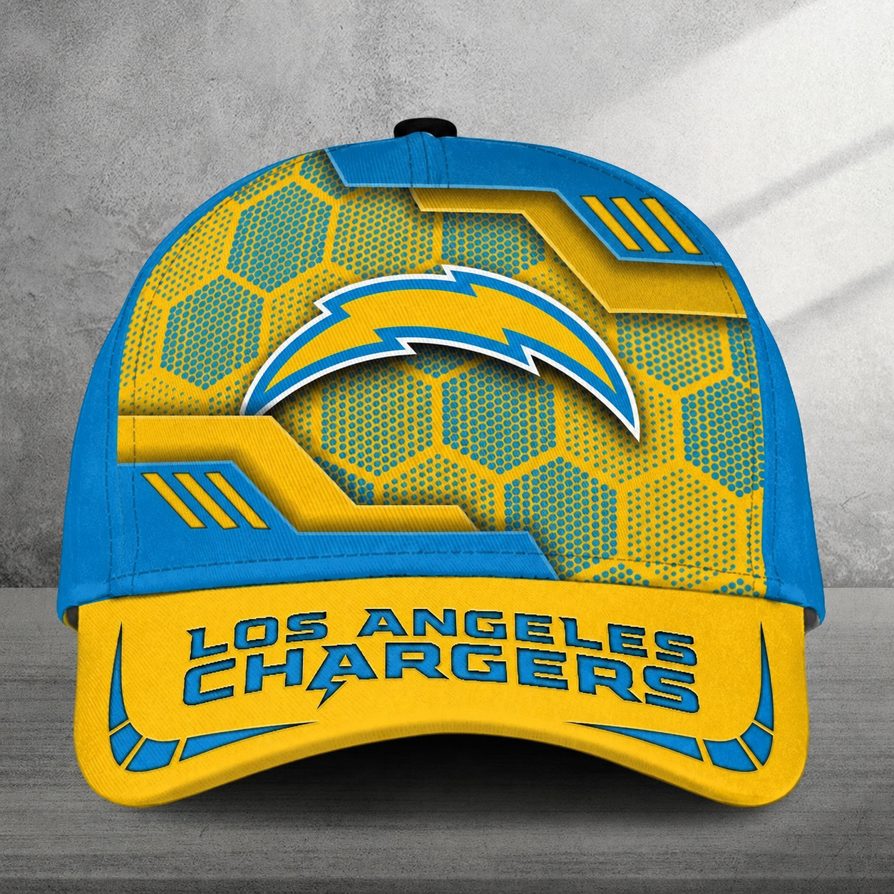 LIMITED EDITION - NEW CUSTOMIZED NFL09 LAC LOS ANGELES CHARGERS CLASSIC CAP