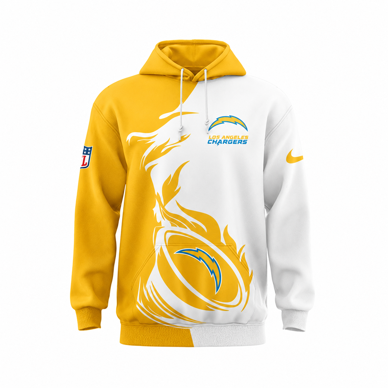 LIMITED EDITION - NEW CUSTOMIZED NFL09 LAC LOS ANGELES CHARGERS T-SHIRT, POLO SHIRT, ZIP POLO SHIRT, SWEATSHIRT, HOODIE & ZIP HOODIE