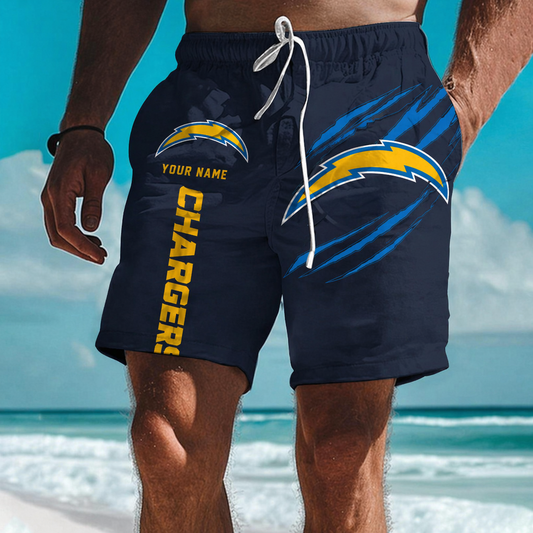 LIMITED EDITION - NEW PREMIUM NFL09 LA CHARGERS SHORT PANTS