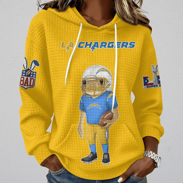 [SPECIAL OFFER] NEW CUSTOMIZED NFL09 LAC LOS ANGELES CHARGERS UNISEX HOODED SWEATSHIRT