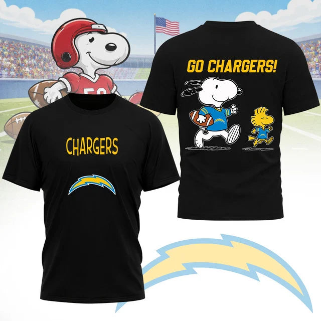 LIMITED EDITION - NEW CUSTOMIZED NFL09 LA CHARGERS UNISEX T-SHIRT, SWEATSHIRT, HOODIE & ZIP HOODIE