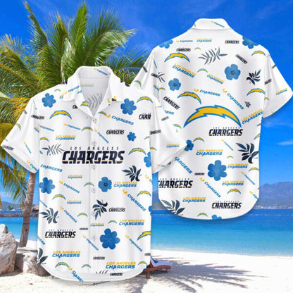 LIMITED EDITION - NEW CUSTOMIZED NFL09 LAC LOS ANGELES CHARGERS UNISEX HAWAIIAN SHIRT