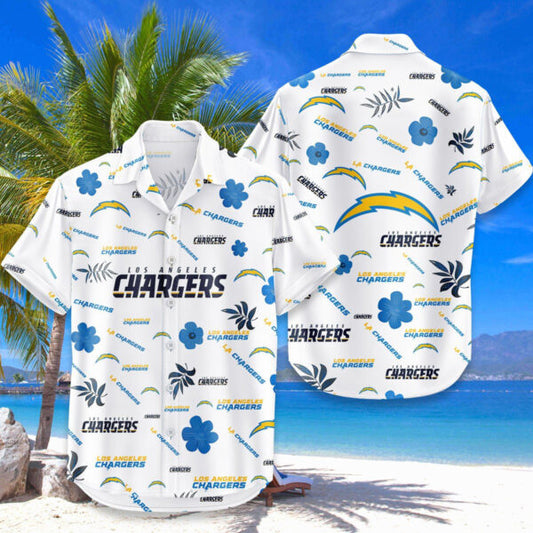 LIMITED EDITION - NEW CUSTOMIZED NFL09 LAC LOS ANGELES CHARGERS UNISEX HAWAIIAN SHIRT
