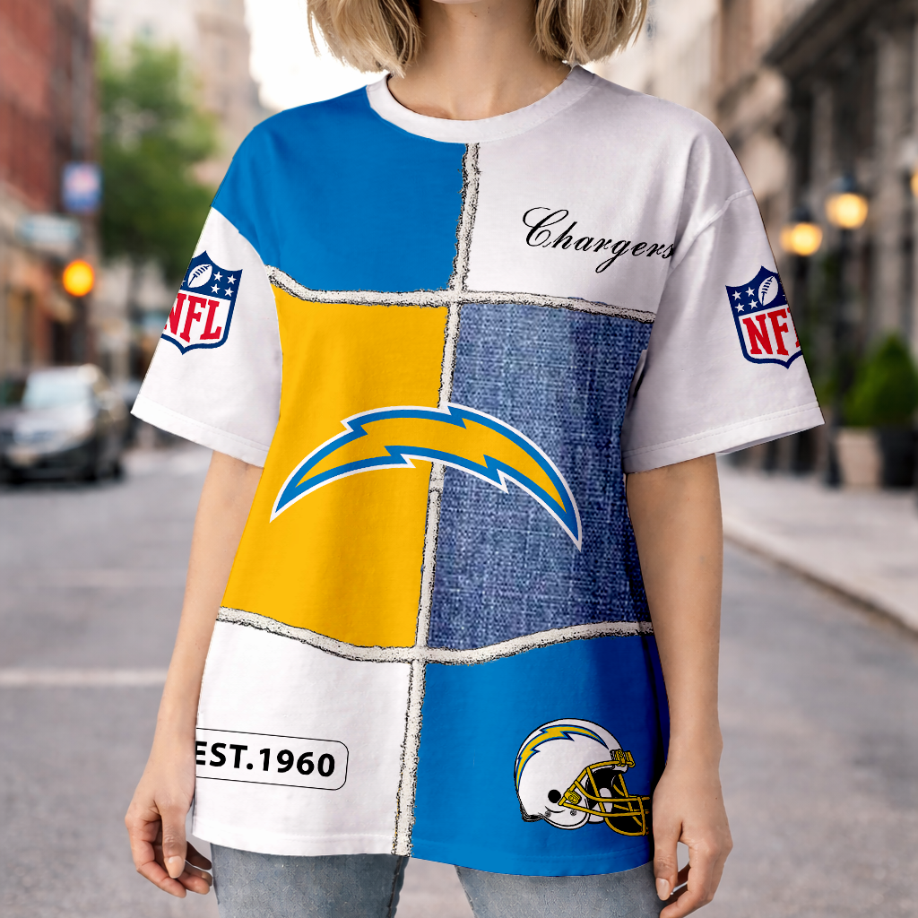 LIMITED EDITION - NEW CUSTOMIZED NFL09 LAC LOS ANGELES CHARGERS UNISEX T-SHIRT, POLO, HOODIE & JACKETS