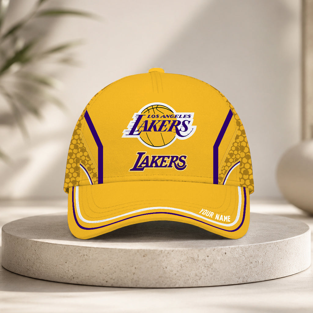SPECIAL EDITION - NEW CUSTOMIZED NBA09 LLA LOS ANGELES LAKERS CLASSIC CAP