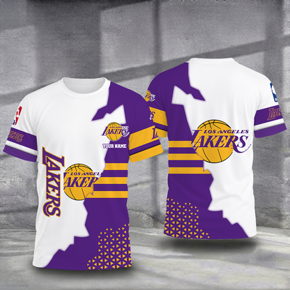 LIMITED EDITION - NEW CUSTOMIZED NBA09 LLA LOS ANGELES LAKERS T-SHIRT, POLO SHIRT, ZIP POLO SHIRT, SWEATSHIRT, HOODIE & ZIP HOODIE