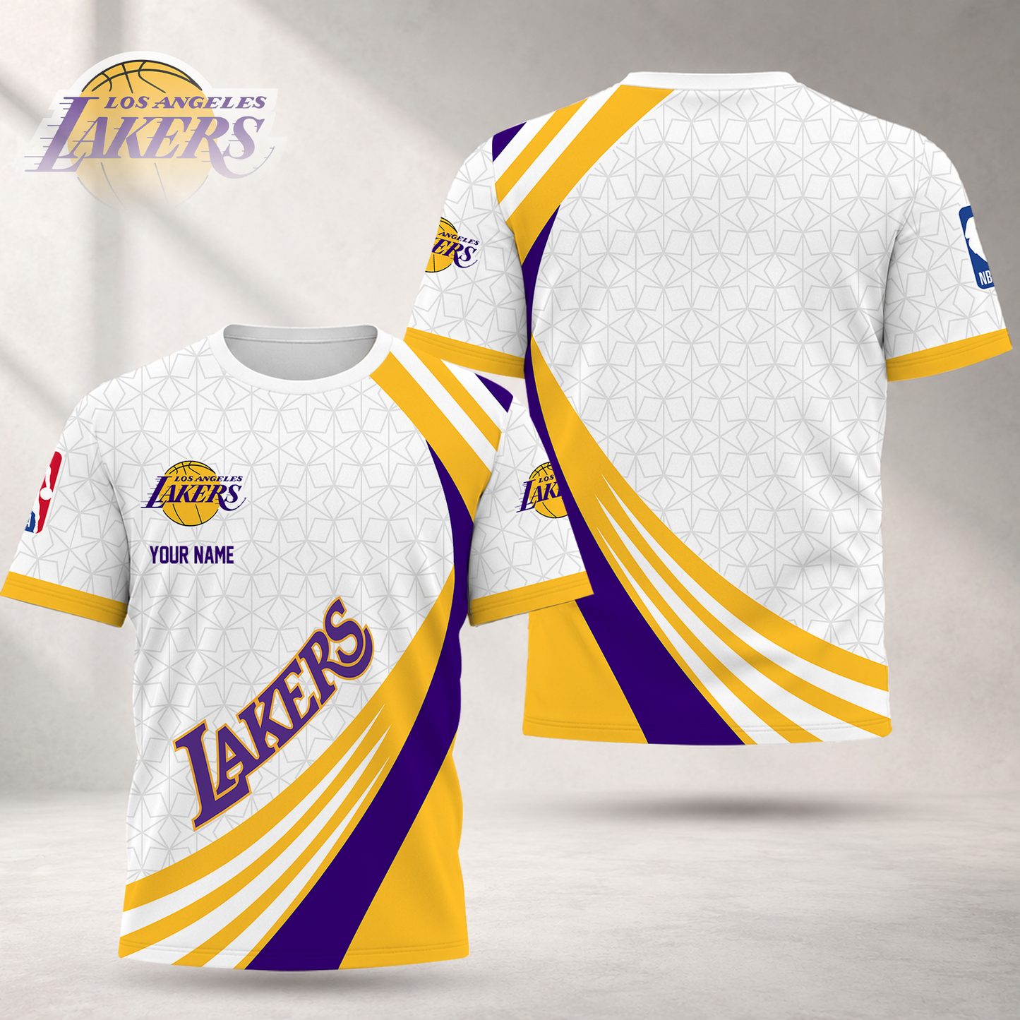 LIMITED EDITION - NEW CUSTOMIZED NBA09 LLA LOS ANGELES LAKERS T-SHIRT, POLO SHIRT, ZIP POLO SHIRT, SWEATSHIRT, HOODIE & ZIP HOODIE