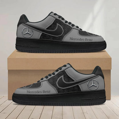 LIMITED RUN - NEW CUSTOMIZED F109 MB MERCEDES AF1 SNEAKERS