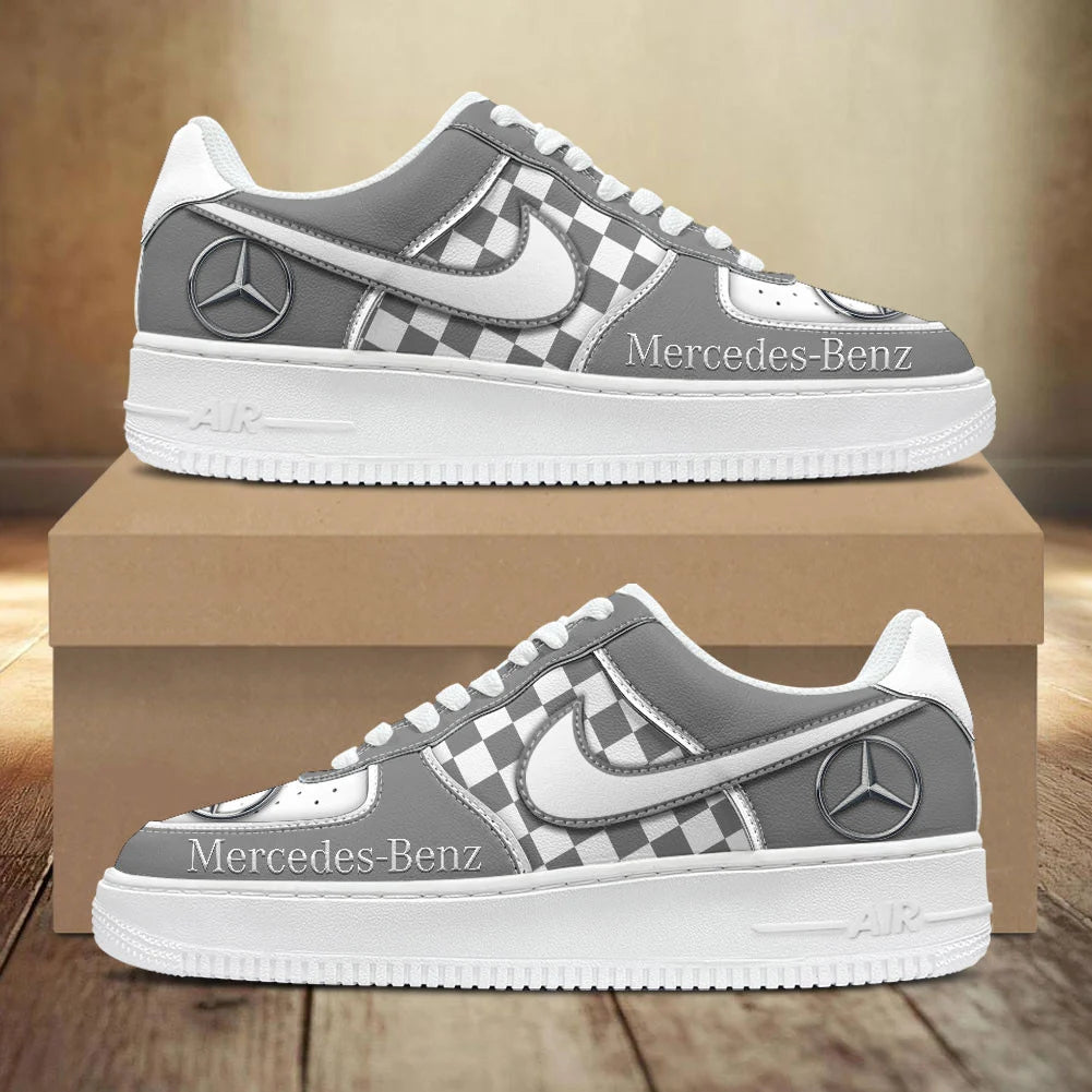 LIMITED RUN - NEW CUSTOMIZED F109 MB MERCEDES AF1 SNEAKERS