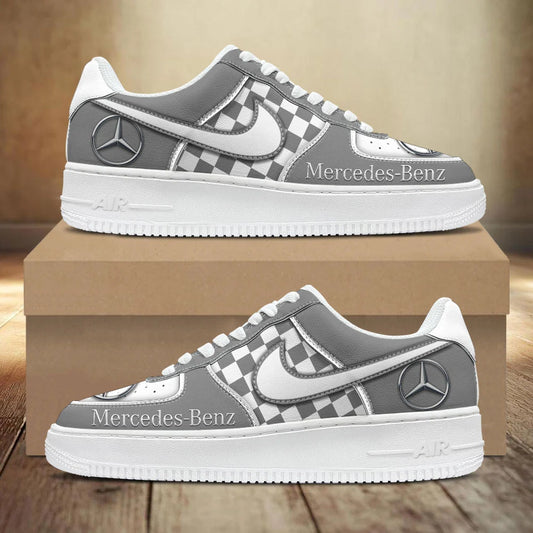 LIMITED RUN - NEW CUSTOMIZED F109 MB MERCEDES AF1 SNEAKERS