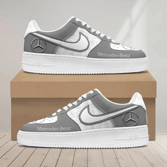 LIMITED RUN - NEW CUSTOMIZED F109 MB MERCEDES AF1 SNEAKERS