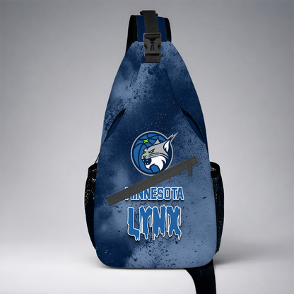 [FAN FAVORITE] NEW CUSTOMIZED WNBA09 MNL MINNESOTA LYNX SLING BAG