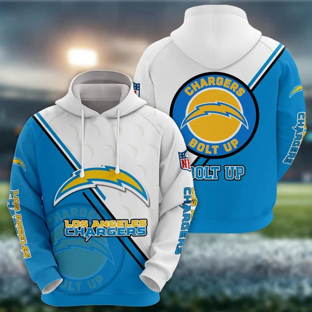 ELITE EDITION - NEW CUSTOMIZED NFL09 LAC LOS ANGELES CHARGERS HOODIE, ZIP HOODIE, T-SHIRT, POLO SHIRT, ZIP POLO SHIRT & SWEATSHIRT