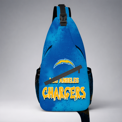 [SPECIAL OFFER] NEW CUSTOMIZED NFL09 LAC LOS ANGELES CHARGERS SLING BAG