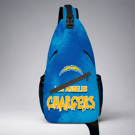 [SPECIAL OFFER] NEW CUSTOMIZED NFL09 LAC LOS ANGELES CHARGERS SLING BAG