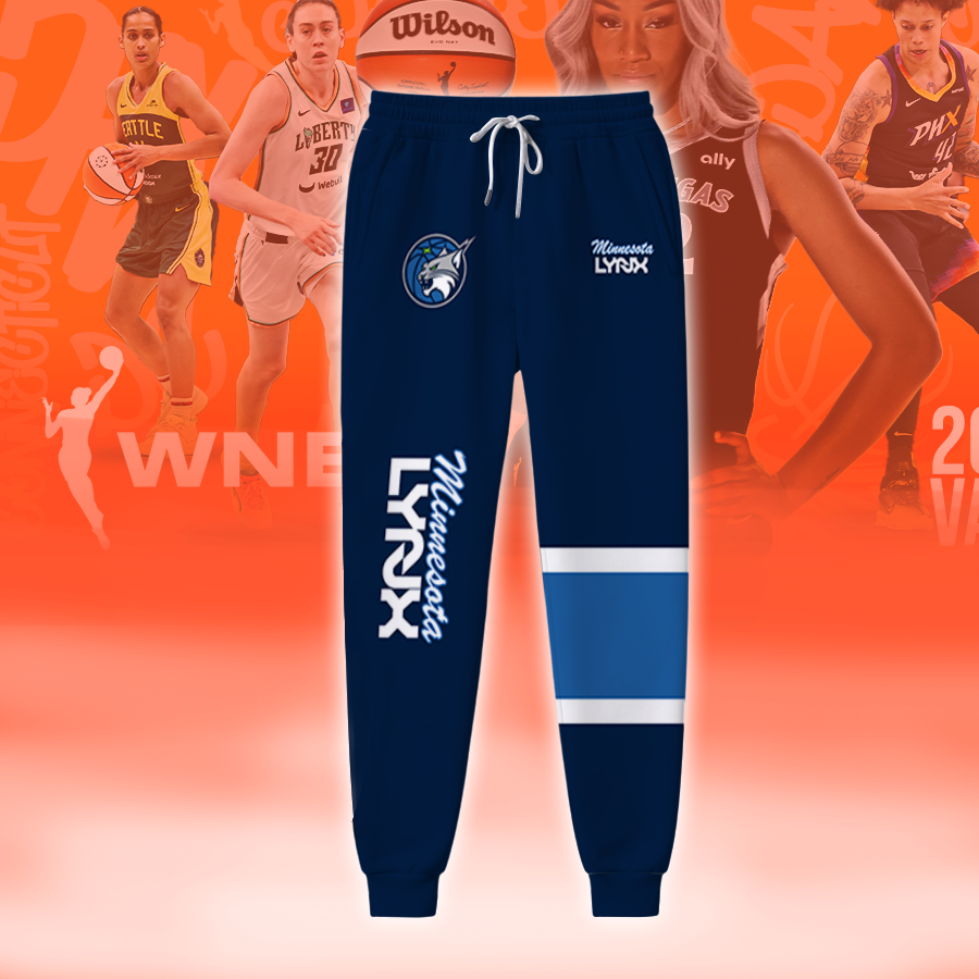 [FAN FAVORITE] NEW CUSTOMIZED WNBA09 MNL MINNESOTA LYNX SWEATPANTS