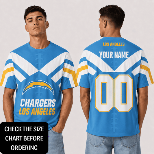 VIRAL EDITION - NEW CUSTOMIZED NFL09 LAC LOS ANGELES CHARGERS T-SHIRT, POLO SHIRT, ZIP POLO SHIRT, HOODIE, ZIP HOODIE & SWEATSHIRT