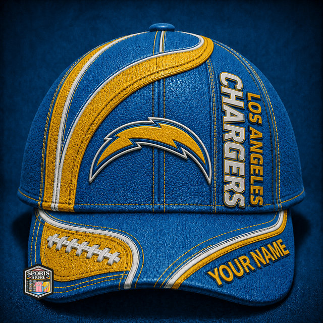 ELITE EDITION - NEW CUSTOMIZED NFL09 LAC LOS ANGELES CHARGERS CLASSIC CAP