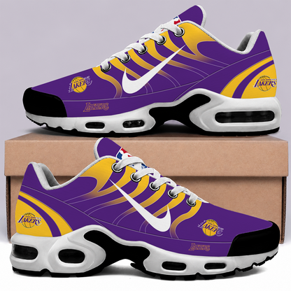 [HOT DEAL] NEW CUSTOMIZED NBA09 LLA LOS ANGELES LAKERS AIR MAX PLUS SNEAKERS