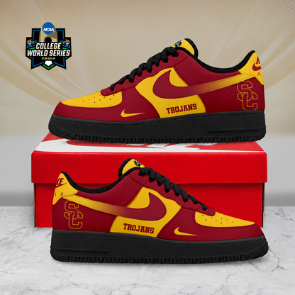 SPECIAL EDITION - NEW CUSTOMIZED NCAA CWS09 USC USC TROJANS AF1 SHOES
