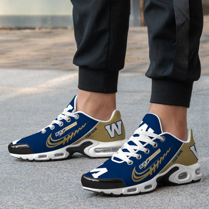 [FAN EXCLUSIVE] NEW CUSTOMIZED CFL09 WPG WINNIPEG BLUE BOMBERS AIR MAX PLUS SNEAKERS