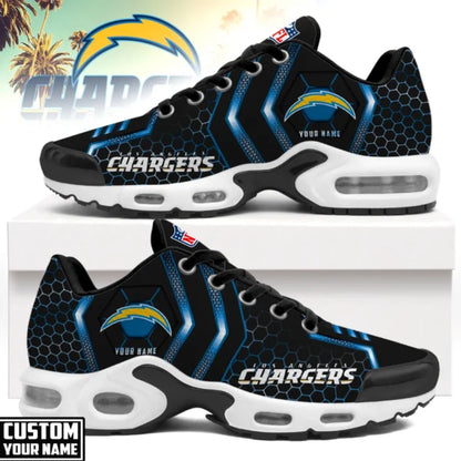 [SPECIAL OFFER] NEW CUSTOMIZED NFL09 LAC LOS ANGELES CHARGERS AIR MAX PLUS SNEAKERS