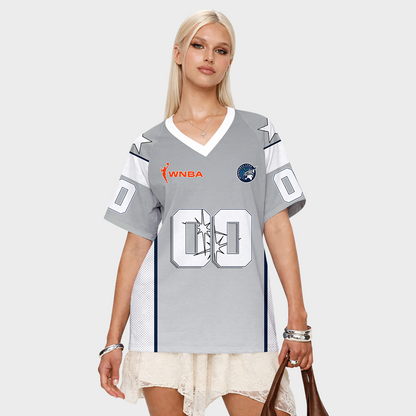 LIMITED EDITION - NEW CUSTOMIZED WNBA09 MNL MN LYNX V-NECK BASKETBALL JERSEY