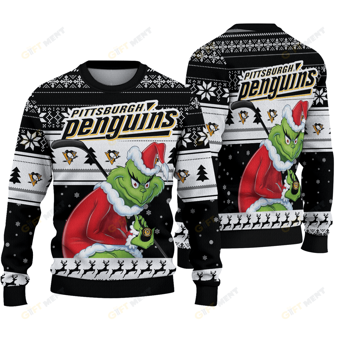 LIMITED EDITION - NEW CUSTOMIZED NHL26 PBP PITTSBURGH PENGUINS UGLY SWEATER