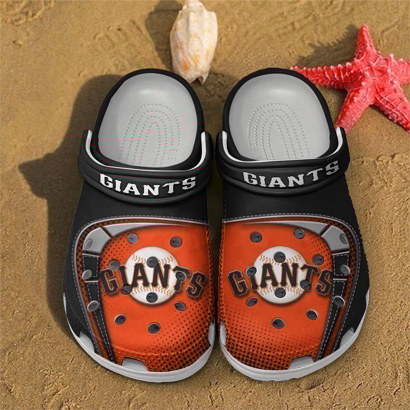 LIMITED EDITION - NEW CUSTOMIZED MLB06 SFG SAN FRANCISCO GIANTS CLOGS