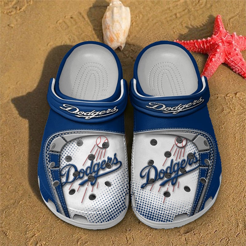 LIMITED EDITION - NEW CUSTOMIZED MLB02 LAD LOS ANGELES DODGERS CROCS