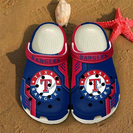 LIMITED EDITION - NEW CUSTOMIZED MLB08 TRS TEXAS RANGERS CROCS