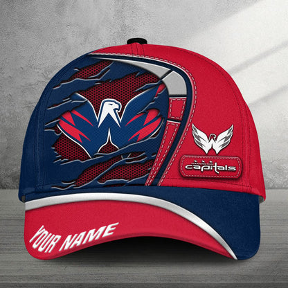 [SUPER SALE] NEW CUSTOMIZED NHL10 WCP WASHINGTON CAPITALS CLASSIC CAP