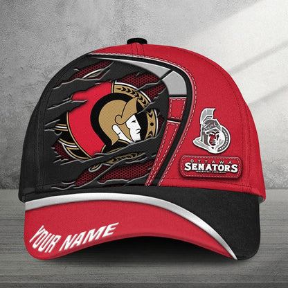 [SUPER SALE] NEW CUSTOMIZED NHL29 OSN OTTAWA SENATORS CLASSIC CAP