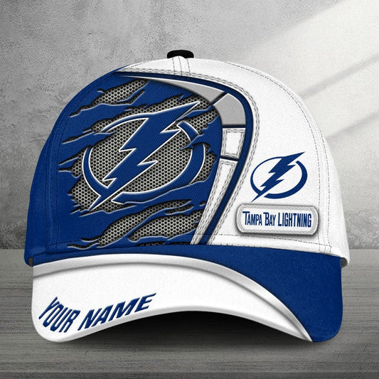 [SUPER SALE] NEW CUSTOMIZED NHL12 TPL TAMPA BAY LIGHTNING CLASSIC CAP