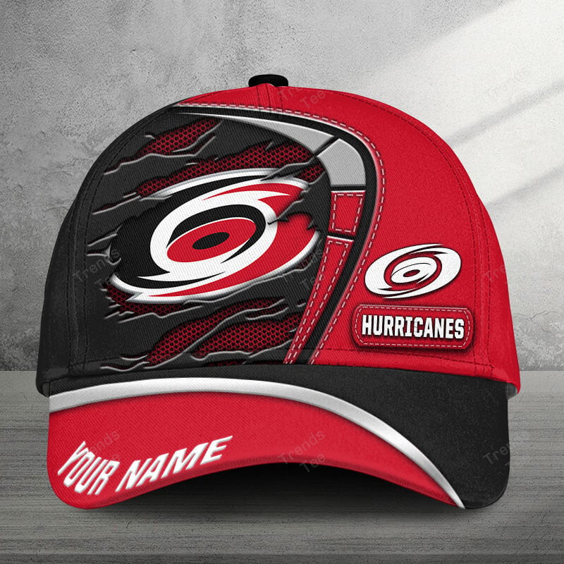 [SUPER SALE] NEW CUSTOMIZED NHL07 CLH CAROLINA HURRICANES CLASSIC CAP