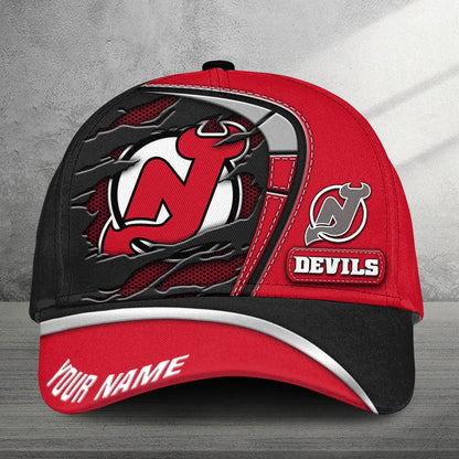 [SUPER SALE] NEW CUSTOMIZED NHL06 NJD NEW JERSEY DEVILS CLASSIC CAP