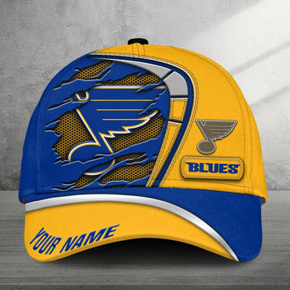 [SUPER SALE] NEW CUSTOMIZED NHL14 SLB ST. LOUIS BLUES CLASSIC CAP