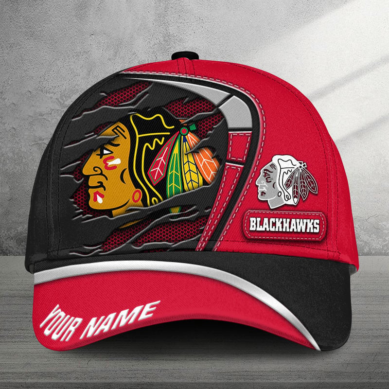 [SUPER SALE] NEW CUSTOMIZED NHL08 CBH CHICAGO BLACKHAWKS CLASSIC CAP