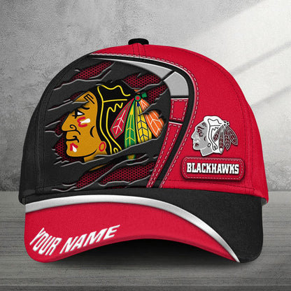 [SUPER SALE] NEW CUSTOMIZED NHL08 CBH CHICAGO BLACKHAWKS CLASSIC CAP