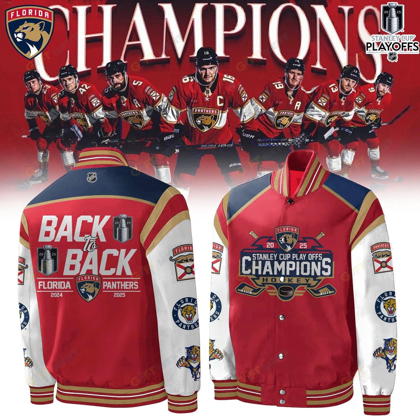 Florida Panthers Baseball Jacket