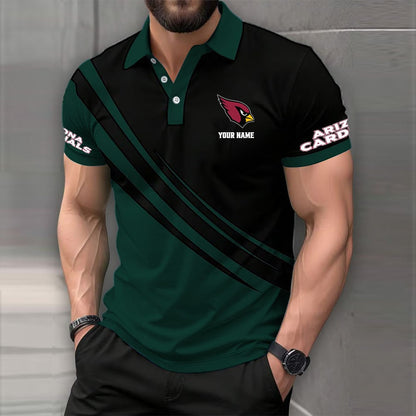 LIMITED EDITION - NEW CUSTOMIZED NFL20 ARC ARIZONA CARDINALS POLO SHIRT
