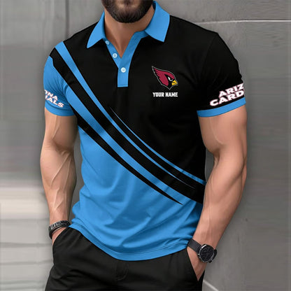 LIMITED EDITION - NEW CUSTOMIZED NFL20 ARC ARIZONA CARDINALS POLO SHIRT