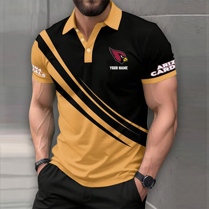 LIMITED EDITION - NEW CUSTOMIZED NFL20 ARC ARIZONA CARDINALS POLO SHIRT