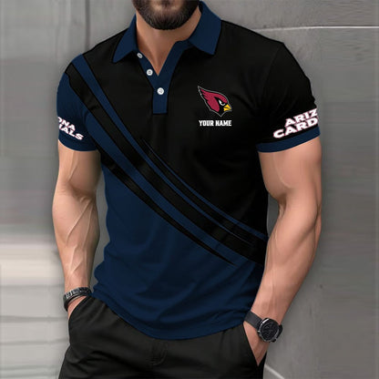 LIMITED EDITION - NEW CUSTOMIZED NFL20 ARC ARIZONA CARDINALS POLO SHIRT