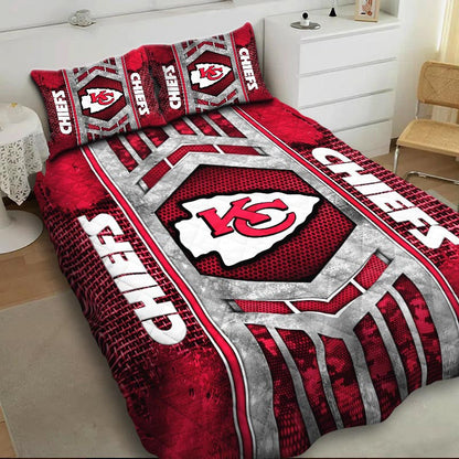 LIMITED EDITION - NEW PREMIUM NFL01 KCC KANSAS CITY CHIEFS BEDDING SET