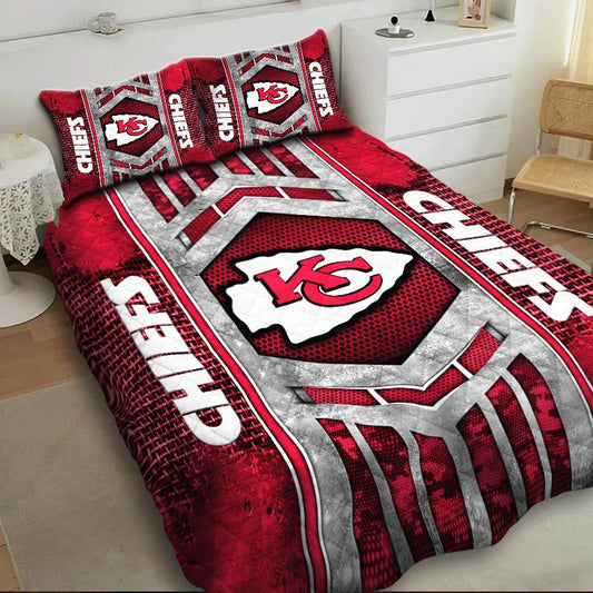 LIMITED EDITION - NEW PREMIUM NFL01 KCC KANSAS CITY CHIEFS BEDDING SET