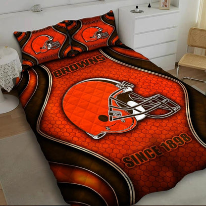 LIMITED EDITION - NEW PREMIUM NFL29 CLB CLEVELAND BROWNS BEDDING SET