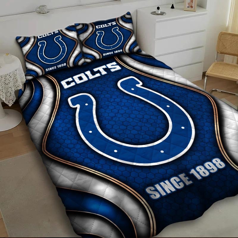 LIMITED EDITION - NEW PREMIUM NFL17 IDC INDIANAPOLIS COLTS BEDDING SET